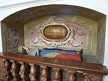 Statue of Ottokar II in Garsten Abbey, (Austria) Garsten Stiftskirche10.jpg