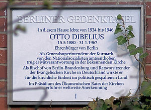 Otto Dibelius: Ausbildung, Aufstieg in die Kirchenleitung bis 1933, Haltung im Nationalsozialismus