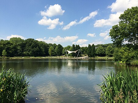 Geilenkirchen Wurmauenpark Teich 01