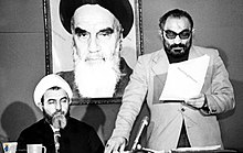 لاجوردی در کنار محمد محمدی گیلانی، حاکم شرع و رئیس دادگاه‌های انقلاب در دهه شصت