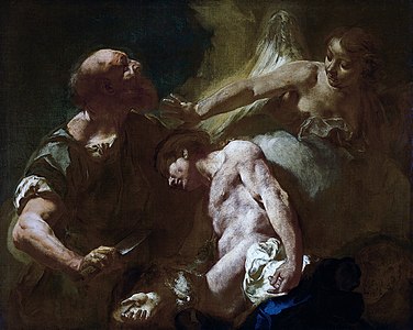 Le Sacrifice d'Isaac, vers 1715, Madrid, musée Thyssen-Bornemisza.
