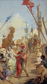 Giovanni Battista Tiepolo - Întâlnirea lui Anthony și Cleopatra - Google Art Project.jpg