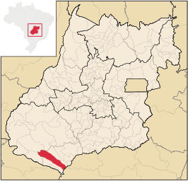 Kaart van Itarumã