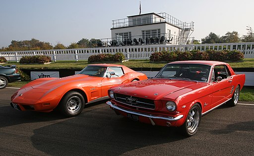 512px Goodwood Breakfast Club   Chevrolet Corvette Coupe And Ford Mustang   Flickr   Exfordy %281%29, My Transmission Experts