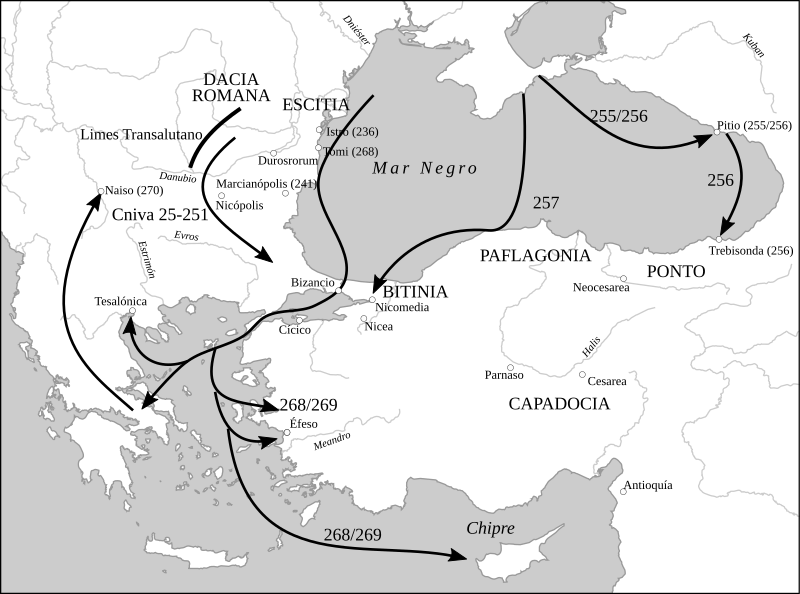 File:Gothic raids in the 3rd century.svg