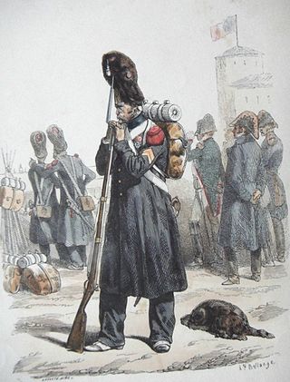 <span class="mw-page-title-main">Imperial Guard (Napoleon I)</span> Elite French military unit during the Napoleonic Wars