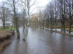 Gullbergsån: Vattendrag i Göteborg