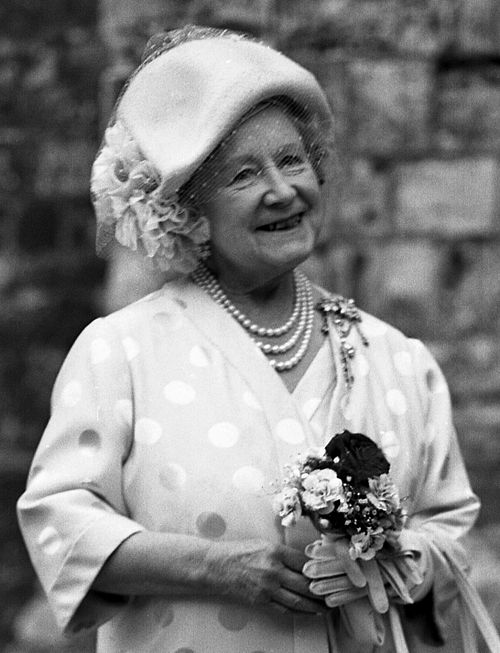 The widowed mother of Queen Elizabeth II was known as Queen Elizabeth The Queen Mother.