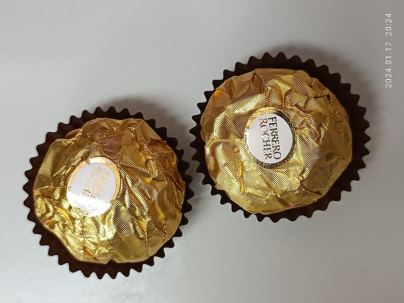 File:HK food 金莎朱古力 Ferrero Rocher chocolate balls January 2024 R12S 01.jpg