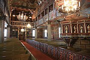 English: Interior of Habo church