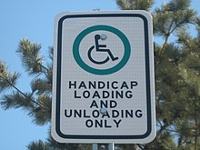 Handicap sign Handicap Sign.JPG