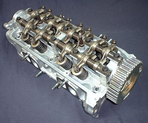 OHC cylinder head (for a 1987 Honda D15A3 engine)