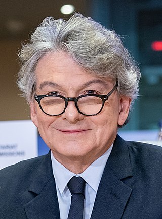 <span class="mw-page-title-main">Thierry Breton</span> French businessman and politician (born 1955)