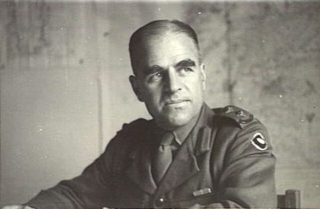 Colonel Henry Wells, GSO1 9th Division c. March 1942