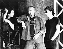 Promo photo from 1994, L-R Peter Wells, Cletis Carr, Paul Norton.