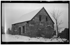 Historic American Buildings Survey, Thos. T. Waterman, Photographer, GENERAL VIEW. - Ehle House, Old Kings Highway Vicinity, Palatine Bridge, Montgomery County, NY HABS NY,29-NEL,1-1.tif