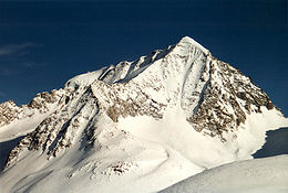 The Hochgall in winter from the west