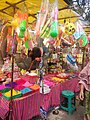 Holi market at Jadubabu Market Bhawanipore 2024 11