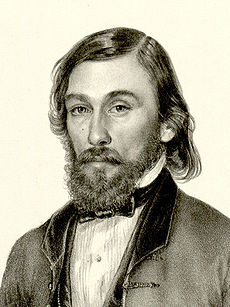 Litografia z 1849, autor Anastas Jovanović