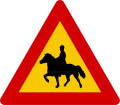 Watch for horses