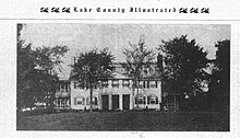 Main house on the summer estate of John E. Newell in Mentor, Ohio Indian Hill house at Mentor, Ohio.jpg