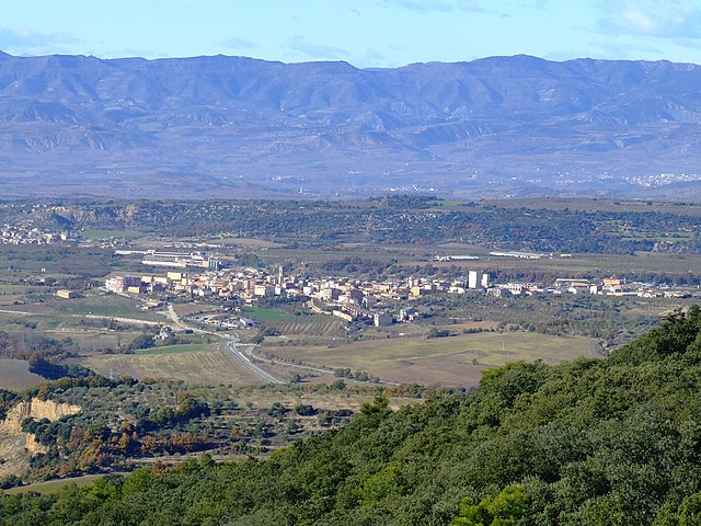 Vista de Isona, uma das localidades do município