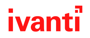 Ivanti logo (wordmark) in red