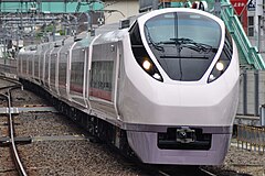 JR série E657 (service interconnecté avec la ligne Jōban)