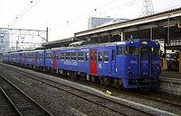 66系氣動車編組的濱海快線列車