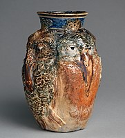 Jar with four birds, 1892, 8 5/16 in., 21.1 cm tall