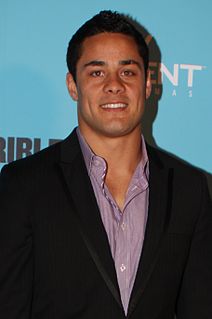 Jarryd Hayne Australian rugby league player and american football player