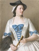 Портрет Жанны-Элизабет де Селлон, 1746