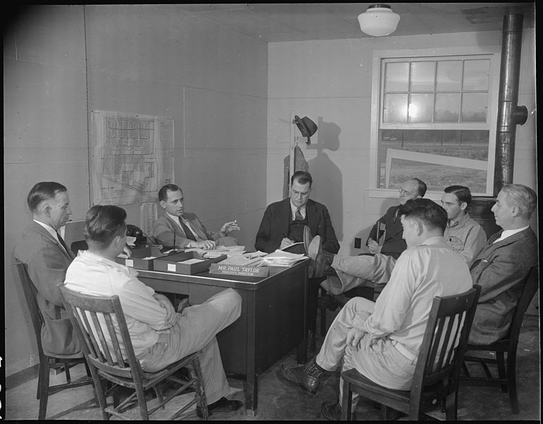 File:Jerome Relocation Center, Denson, Arkansas. Paul A. Taylor, Project Director and Administrative Sta . . . - NARA - 538872.jpg