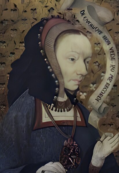 A contemporary portrait of Joan of France