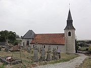 L'église Saint-Michel de Jubécourt.