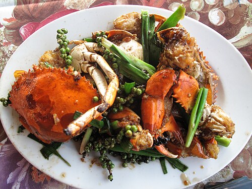 Kampot pepper crab