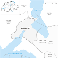 Map of Küssnacht