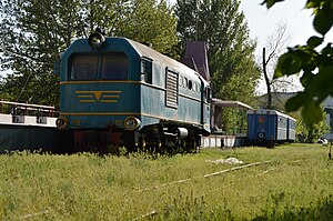 Kindereisenbahn Schymkent: Geschichte, Streckenverlauf, Schienenfahrzeuge