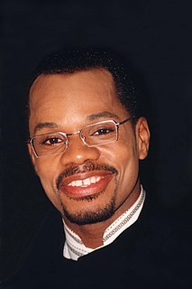 Kirk Franklin American choir director and gospel musician