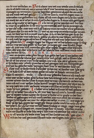 Kleine Heidelberger Liederhandschrift