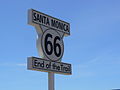 Koniec Route 66 w Santa Monica
