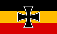 Reichskriegsflagge 1933-1935 Gösch - Fahne/Flagge 30x45 cm