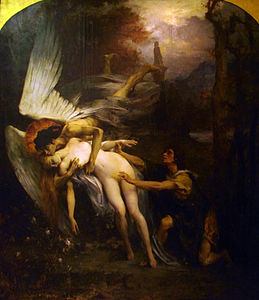 La Jeune Fille et la Mort, 1900, Henri-Léopold Lévy.