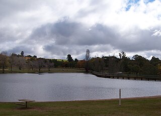 <span class="mw-page-title-main">Lake Canobolas</span> Man-made reservoir in Orange, New South Wales