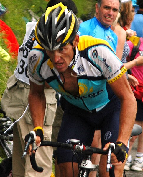 File:Lance Armstrong (Tour de France 2009 - Stage 17).jpg