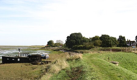 Landermere Wharf, from west