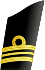 סמלים של סגן מפקד בחיל הים הקנדי המלכותי / קפיטנה דה קורבט