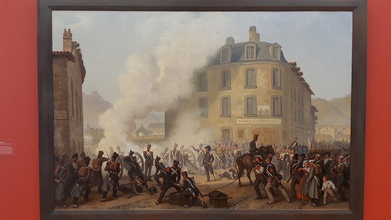 File Le Siege De Grenoble Par Les Allies En 1815 Musee De Grenoble Jpg Wikimedia Commons