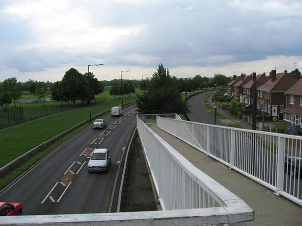 Leger Way in Doncaster next to Doncaster Racecourse