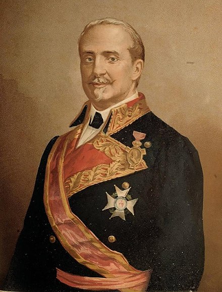 General The 1st Duke of Tetuan, Grandee of Spain and President of the Council of Ministers of Spain